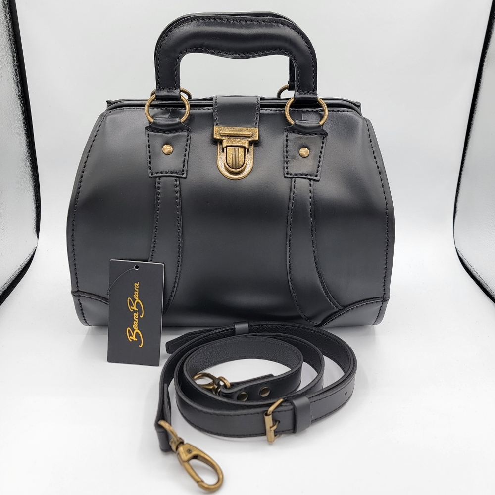 Beara Beara Black Jacqueline Handbag NEW #2929